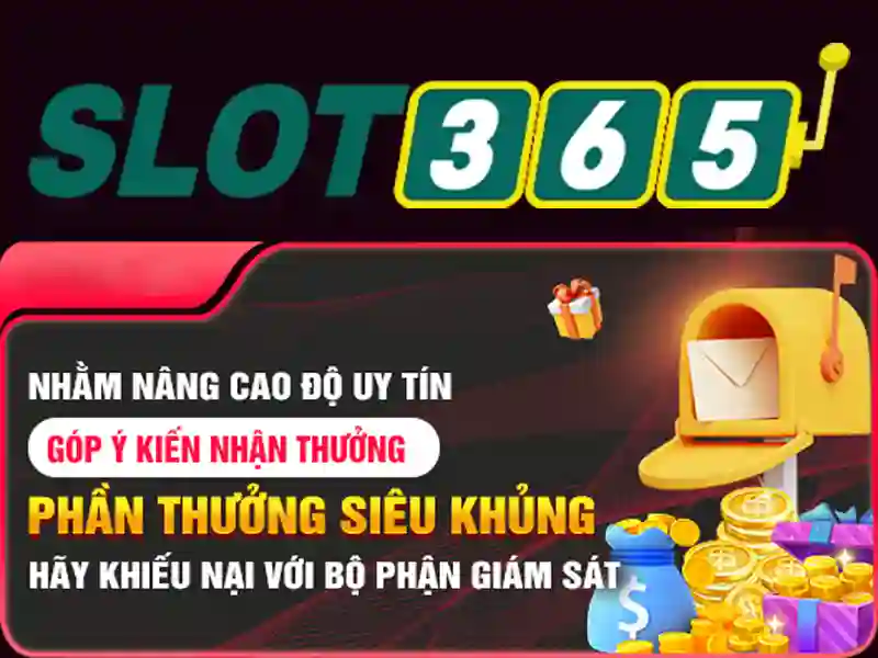 Giao diện trang chủ Slot365 với tính năng rút tiền nổi bật